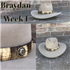 BURNS CUSTOM SHAPE OFF HAT MADE BY BS